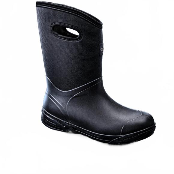 NEW BOGS men's bozeman tall work boots in black